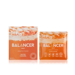 Коктейль BALANCER со вкусом &laquo;Соленая карамель&raquo;, 10 шт